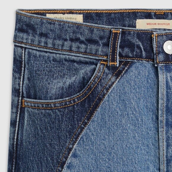 Levi_s Wedgie Bootcut Western Women_s Jeans Color Practically Pieced - Picture 4 of 4